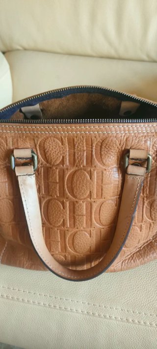 Bolso Andy Carolina Herrera Marrón