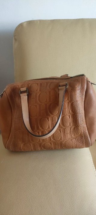 Bolso Andy Carolina Herrera Marrón