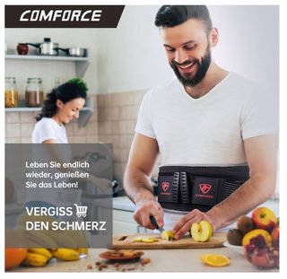 Fascia Lombare Supporto Schiena 6 supporti ernia