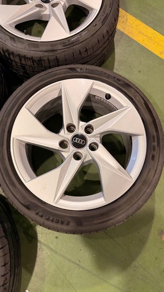 Llantas Audi A3 17' con neumáticos