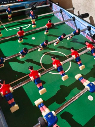 Futbolín de mesa