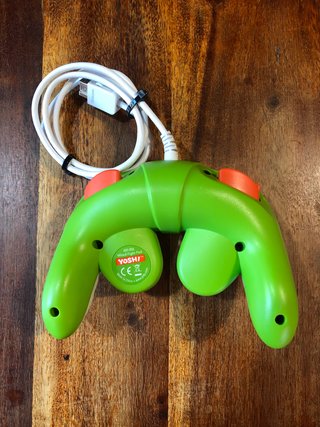 Controller Classic Pro Wii edizione Yoshi verde