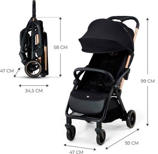 Silla de Paseo Kinderkraft APINO Negra