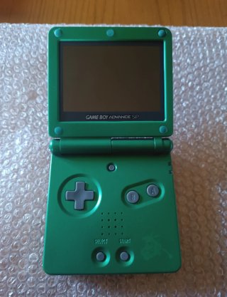 Game Boy Advance SP Verde Rayquaza