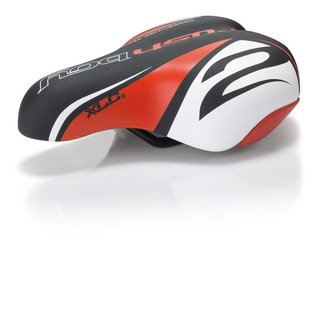 Sillín XLC SA-C02 Unisex Negro/Rojo