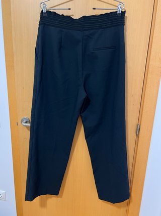 Pantalón traje negro Massimo Dutti