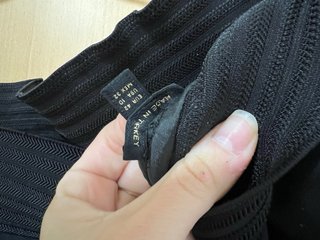 Pantalón traje negro Massimo Dutti