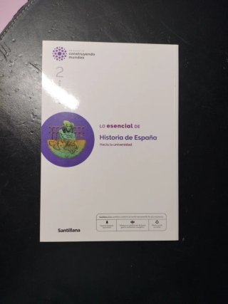 HISTORIA DE ESPAÑA 2 BTO CONSTRUYENDO MUNDOS