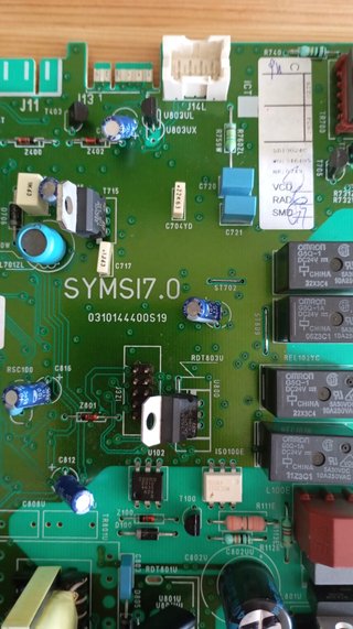 PLACA CALDERA SAUNIER ISOFAST F 35 E H-MOD