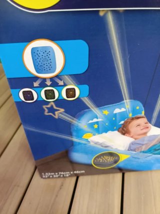 Cama Infantil Hinchable Flocada Bestway 132x74x46