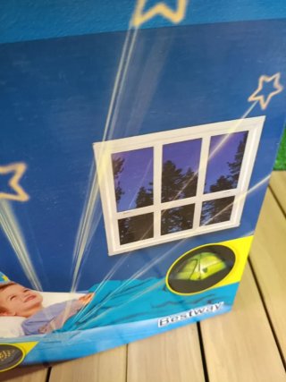 Cama Infantil Hinchable Flocada Bestway 132x74x46