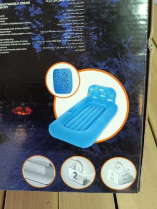 Cama Infantil Hinchable Flocada Bestway 132x74x46