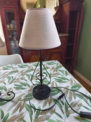 Juego de 2 lámparas de mesa