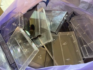 Lote de fundas de CD y Cassette vacías