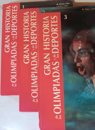 Colección Historia de las Olimpiadas (3 libros)