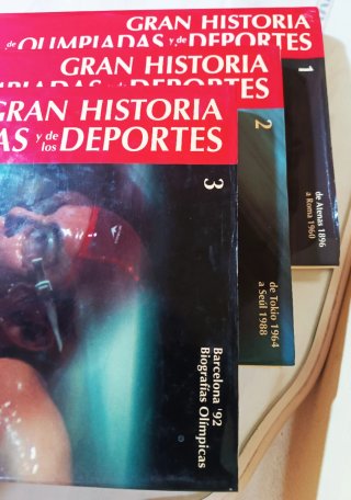 Colección Historia de las Olimpiadas (3 libros)