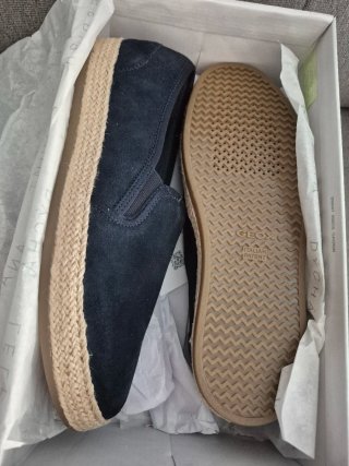 *nuevas* Alpargatas GEOX - Azul Marino - T.42