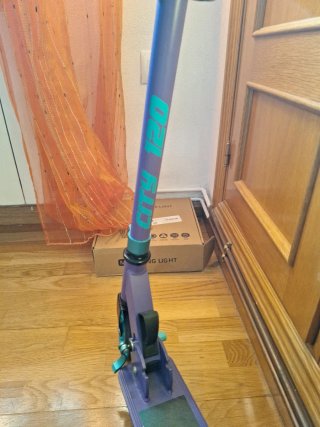 Patinete Patin Scooter Morado y Azul