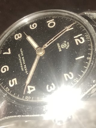 Orologio vintage Butex Ancre 15 rubis anni '50