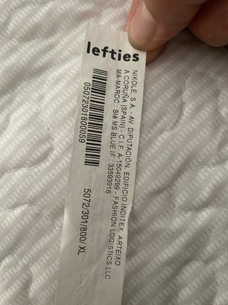 Falda floral Lefties