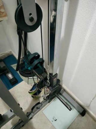 Máquina de poleas para gimnasio