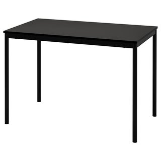 Mesa IKEA SANDSBERG Negra 67x67