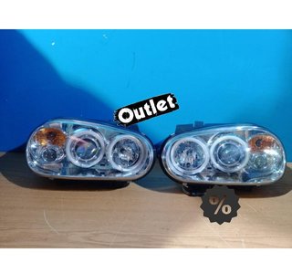 CX FAROS VOLKSWAGEN VW GOLF 4 FONDO CROMO R010435C2