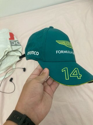 Gorra Fernando Alonso BOSS 2024 Verde