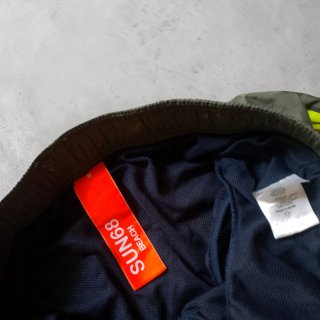Costume y2k Sun68 uomo verde militare taglia s