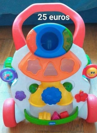 Correpasillos Quad Azul Juguete Niño