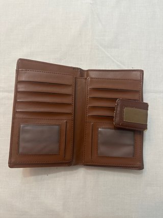 Cartera billetera vintage gran capacidad