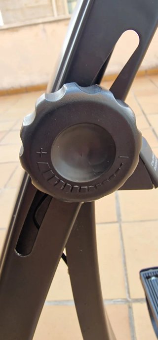 Bicicleta estática para mayores, contador digital