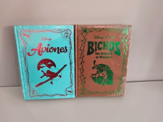 Pack libros Disnet: Aviones y Bichos