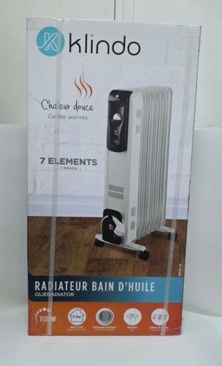 Radiador Aceite Klindo 7 Elementos 1500W