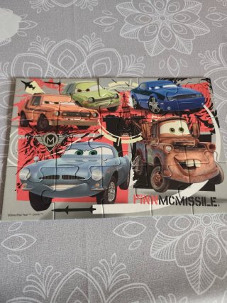 3 Puzzle Cars 2 (total 60 piezas) + regalo gafas