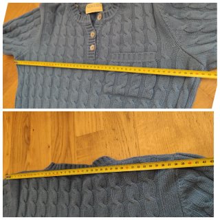 Maglione Nemesis blu avio taglia M