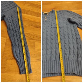 Maglione Nemesis blu avio taglia M