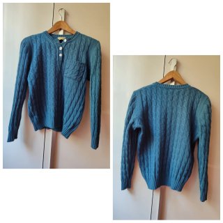 Maglione Nemesis blu avio taglia M