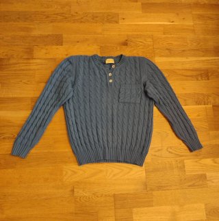 Maglione Nemesis blu avio taglia M