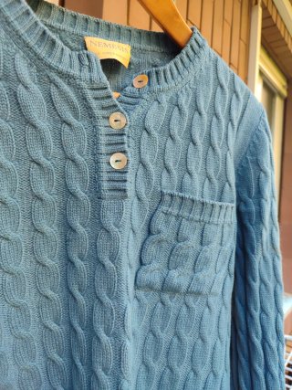 Maglione Nemesis blu avio taglia M
