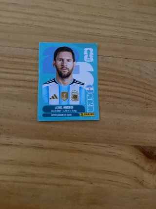 Carta Messi Mundial 2026 Panini