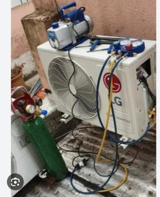 Recarga de gas para aire acondicionado