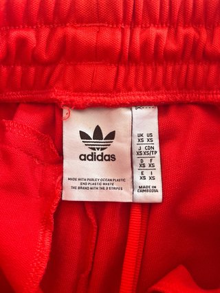 Pantalón Adidas Rojo