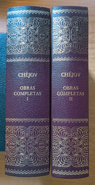 Chéjov Obras completas Aguilar – 2 tomos