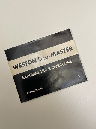 Fotómetro Weston Euro-Master