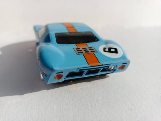 Ford GT Slot.it Azul Naranja