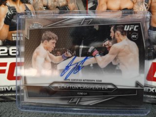 Clayton Carpenter Autografo Topps UFC 2026