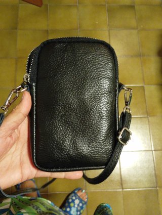Bolso bandolera estampado leopardo