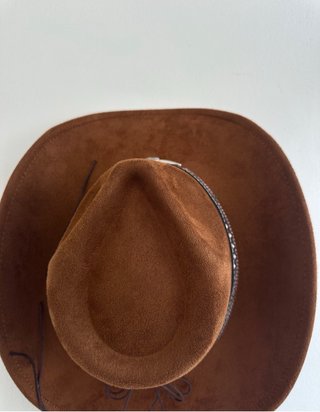 Sombrero Cowboy Marrón con Calavera