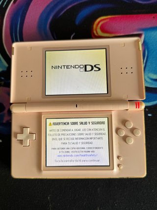 Nintendo DS Lite Rosa + Cartucho